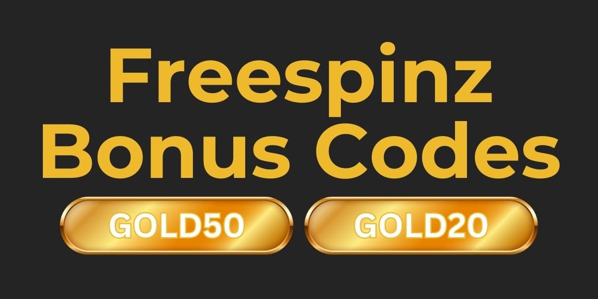Freespinz bonus codes GOLD50 and GOLD20